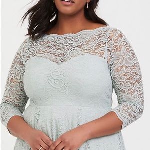 torrid Dresses - TORRID NWT 20 MINT GREEN LACE DRESS torrid Dresses - TORRID NWT 20 MINT GREEN LACE DRESS
